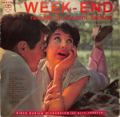 Week - End Raccolta Di Canzoni Italiane (1959 - İtalya) LP - 1