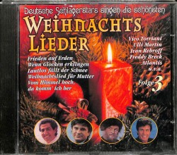 Weihnachtslieder Folge 3 * ( İkinci El ) CD Müzik CD1655 - 1