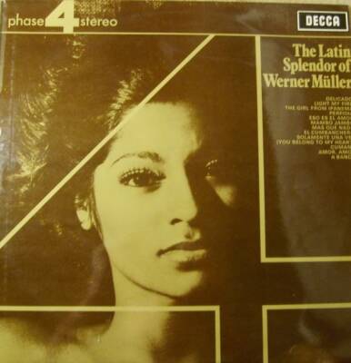 Werner Müller And His Orchestra ‎– The Latin Splendor Of Werner Müller 1970 Turkey LP (109) PLK17503 - 1