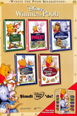 Winnie The Pooh Tinker Bell Film Afişleri Çift Taraflı (32x48) EFM7538 - 1