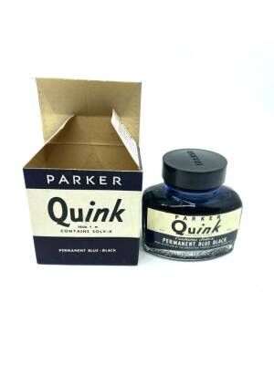 Wintage PARKER QUİNK Kutusunda Dolu Mürekkep - 1