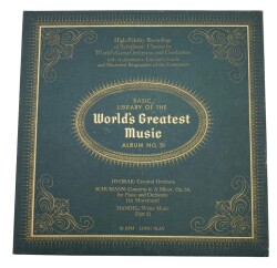 Worlds Greatest Music Album No21 (Dvorak - Schumann - Handel) Klasik Müzik LP PLK11405 - 1