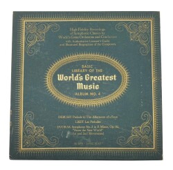 Worlds Greatest Music Album No4 (Debussy - Dvorak) Klasik Müzik LP PLK11398 - 1