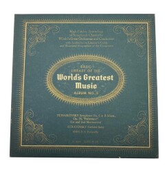 Worlds Greatest Music Album No5 (Tchaikovsky - Stravinsky) Klasik Müzik LP PLK11400 - 1