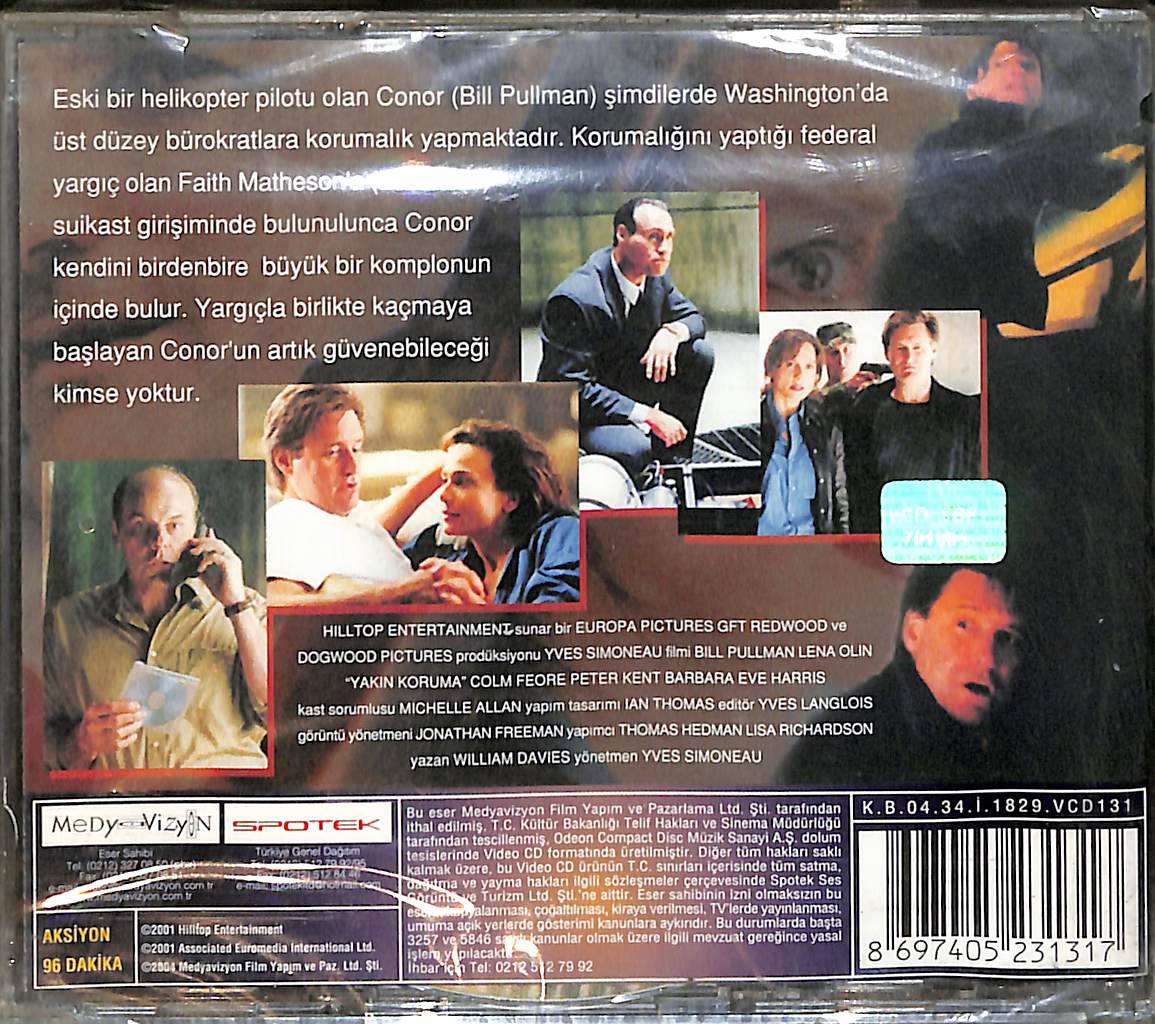 Yakın Koruma VCD Film (Sıfır) VCD25971 - 2