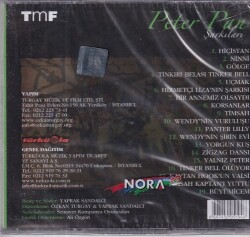 Yaprak Sandalcı Peter Pan Şarkıları (Sıfır Ürün) CD Müzik CD1117 - 2