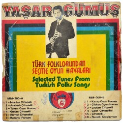 Yaşar Gümüş - Türk Folklorundan Seçme Oyun Havaları LP PLAK KABI PLK10560 - 2