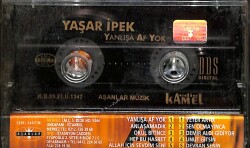 Yaşar İpek *Yanlışa Af Yok * Kaset KST17566 - 2