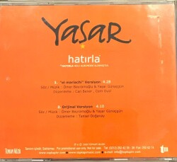 Yaşar * Proma Hatırla * ( İkinci El ) CD Müzik CD914 - 2