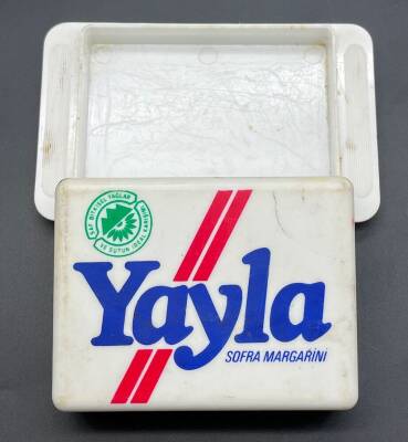 Yayla Sofra Margarini Boş Plastik Kutu AOB3038 - 1