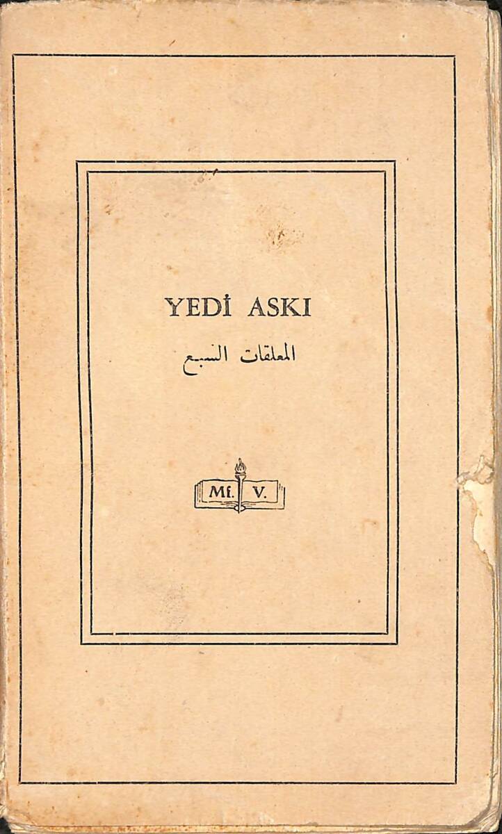 Yedi Askı - Şark-İslam Klasikleri 2 NDR88597 - 1