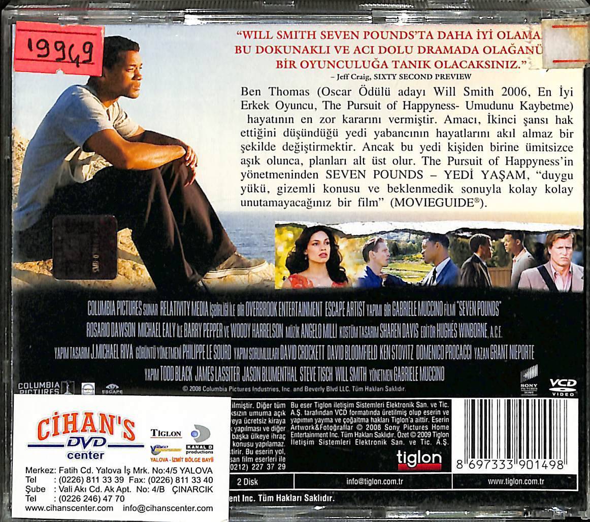 Yedi Yaşam (Will Smith) VCD Film VCD15873 - 2