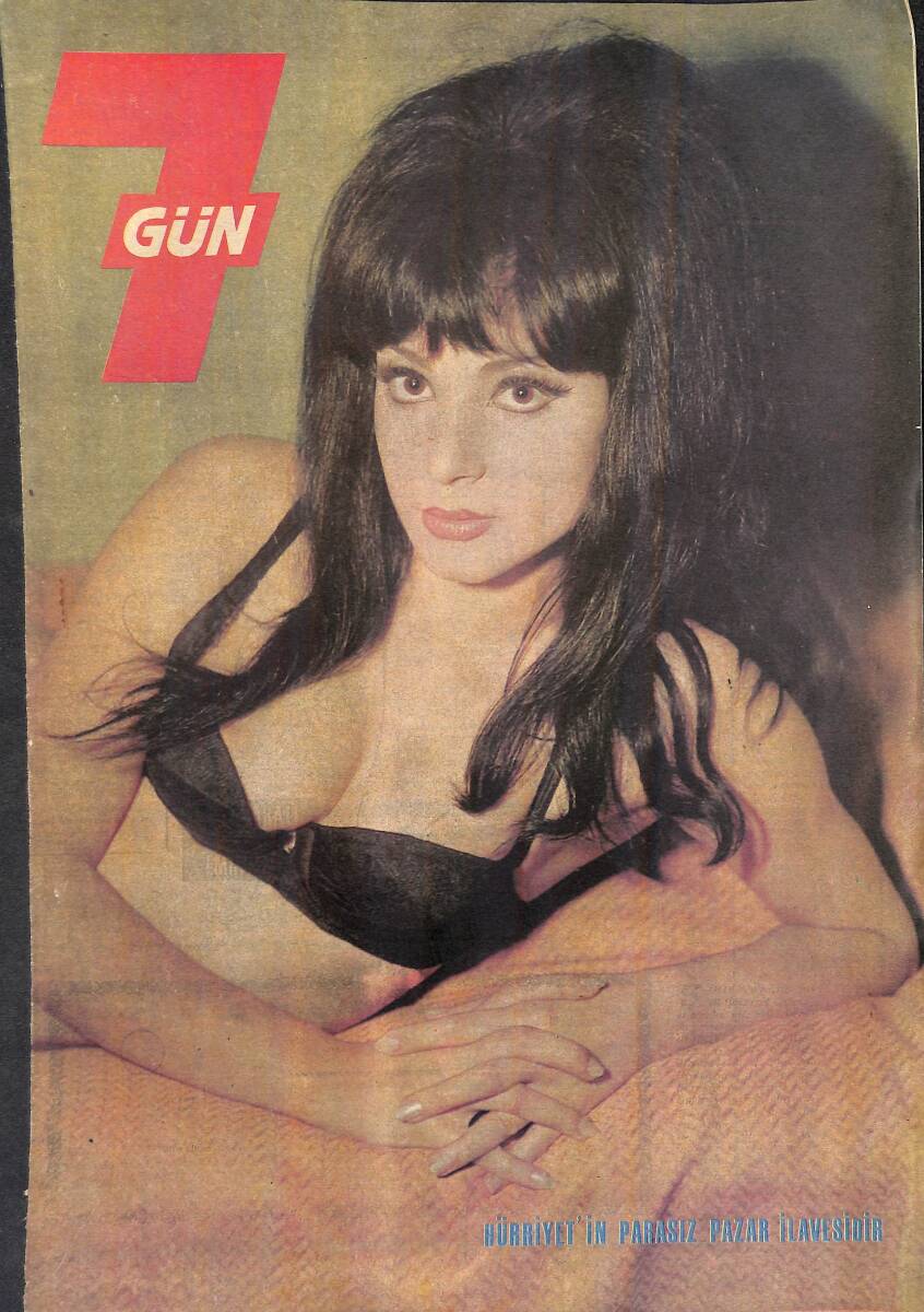 Yedigün Dergisi 27 Nisan 1969 Sayı: 22 - Bülent Ecevit - Rahşan Ecevit - Seher Şeniz - Aysel Tanju - Martha Hyer NDR93323 - 1