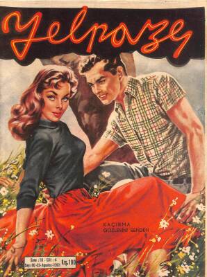 Yelpaze Dergisi 23 Ağustos 1961 Gül Gülgün, Mualla Kaynak, Fehmi Ege, Kemani Sadi Işılay, Jean Paul Belmondo DRG327 - 1