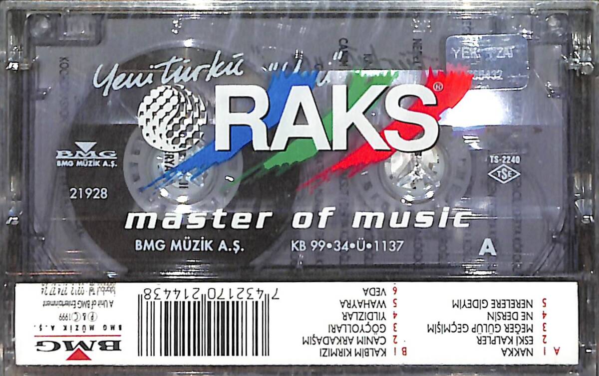 Yeni Türkü - ‎Yeni Kaset (Sıfır) KST27501 - 2