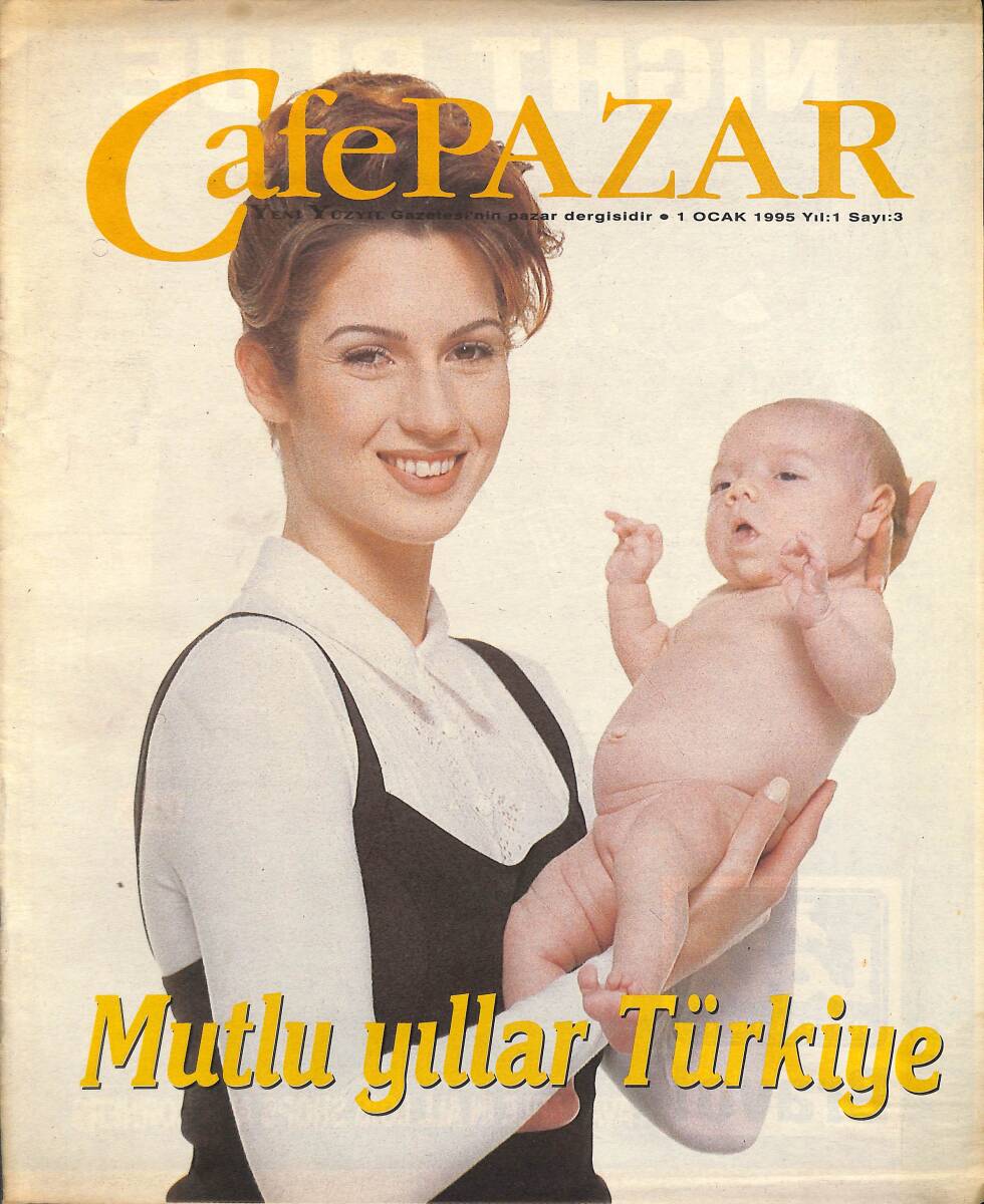 Yeni Yüzyıl Gazetesi Cafe Pazar Eki 1 Ocak 1995 - Michael Jackson Ne Yaptı ? - Mutlu Yıllar Türkiye GZ155752 - 1