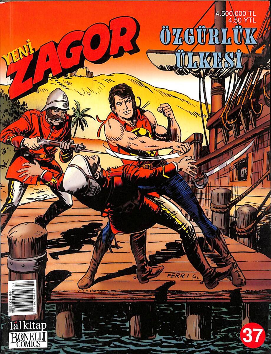 Yeni Zagor Sayı : 37 - Özgürlük Ülkesi NDR89341 - 1