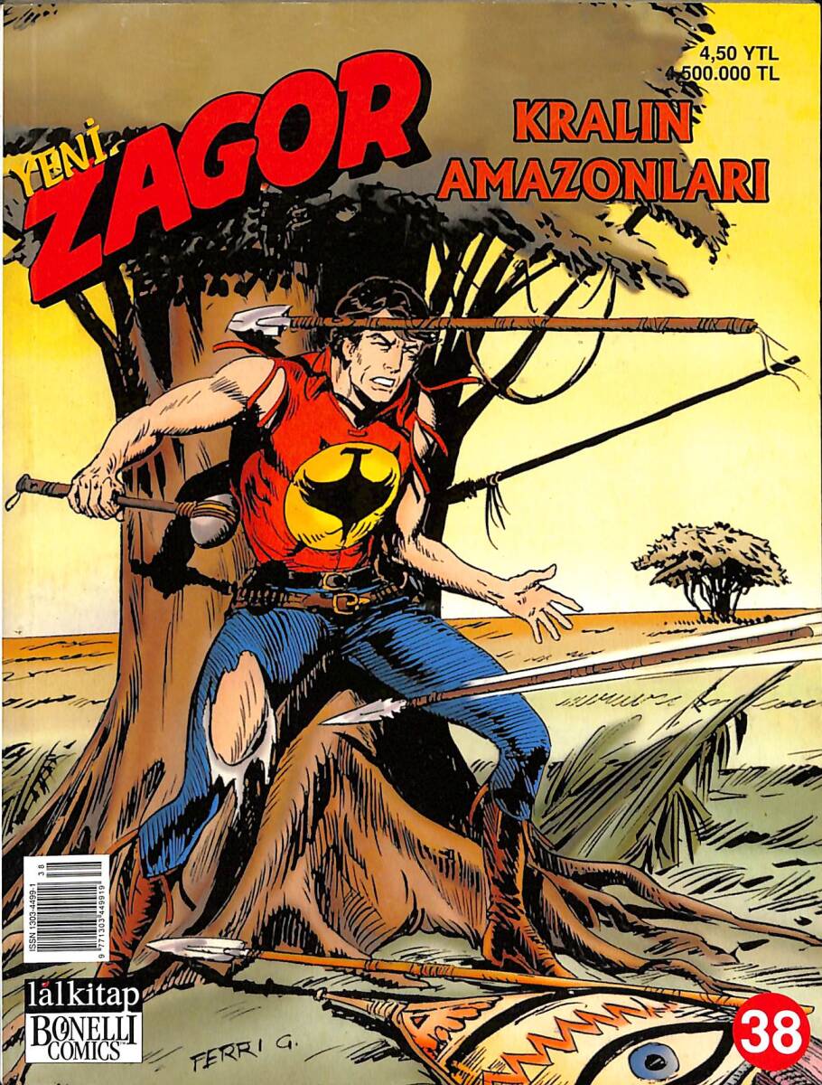 Yeni Zagor Sayı : 38 - Kralın Amazonları NDR89340 - 1