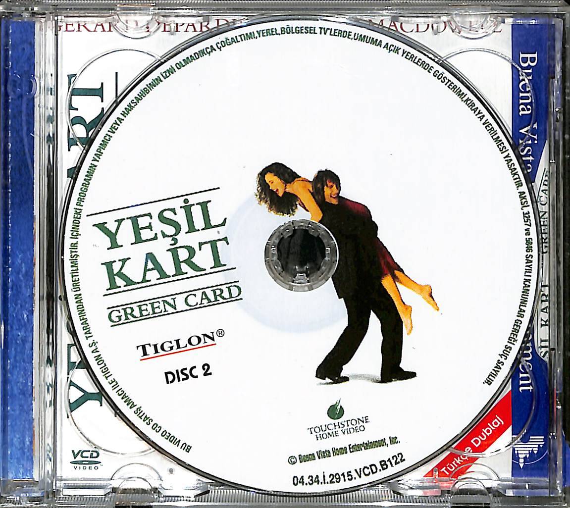 Yeşil Kart VCD Film (İkinci El) VCD26007 - 1