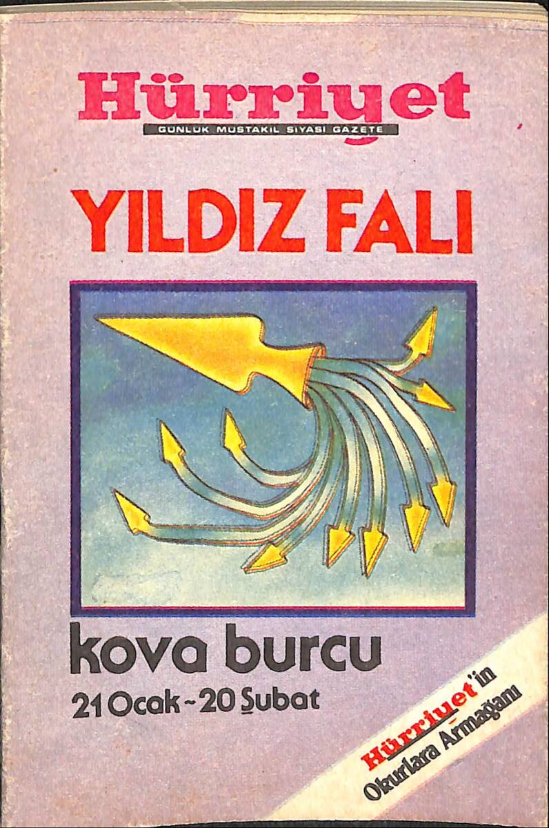 Yıldız Falı - Kova Burcu (CEP BOY) NDR87892 - 1