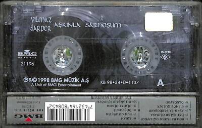 Yılmaz Sarper *Aşkınla Sarhoşum * Kaset KST17817 - 2