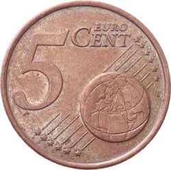 Yunanistan 5 Euro Cent 2002 ÇÇT YMP8487 - 1