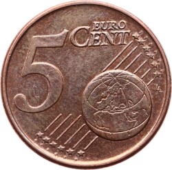 Yunanistan 5 Euro Cent 2009 ÇÇT YMP5123 - 1