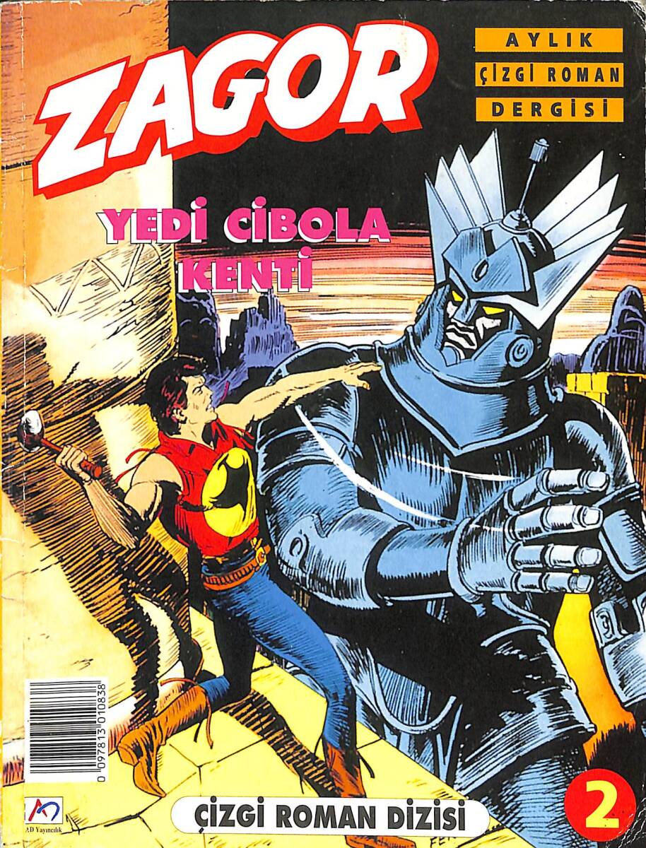 Zagor Sayı : 2 - Yedi Cibola Kenti NDR89339 - 1