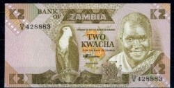 Zambiya 2 Kwacha 1980 Çil YKP1174 - 1