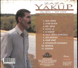 Zaza Yakup - Zazakı Kurmancı (Sıfır Ürün) CD Müzik CD1848 - 2