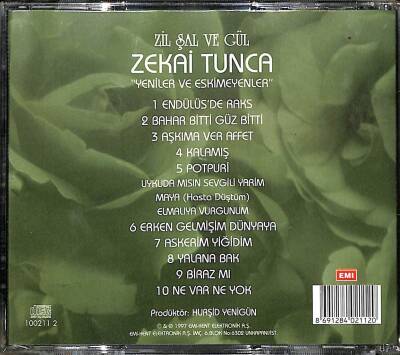 Zekai Tunca - Zil Şal Ve Gül CD Müzik (İkinci El ) CD3109 - 8