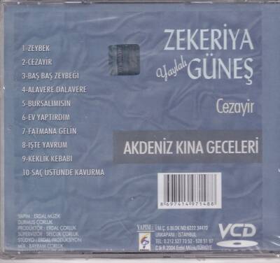 Zekeriya Güneş - Cezayir (Sıfır Ürün) CD Müzik CD826 - 8