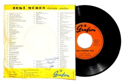 Zeki Müren - Son Ümidimde Bitti / Gözlerin PLAK (10/8) PLK25736 - 2