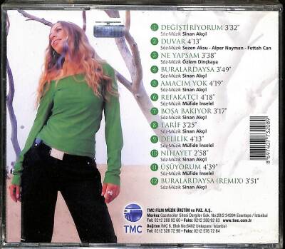 Zeynep Casalini - Nihayet (Sıfır Ürün) CD Müzik CD2480 - 8