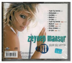 Zeynep Mansur - Yüzde Yüz Severim CD Müzik CD125 - 2