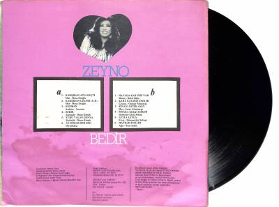 Zeynep Özgen - (Zeyno) Bedir LP Plak (108) PLK21853 - 2