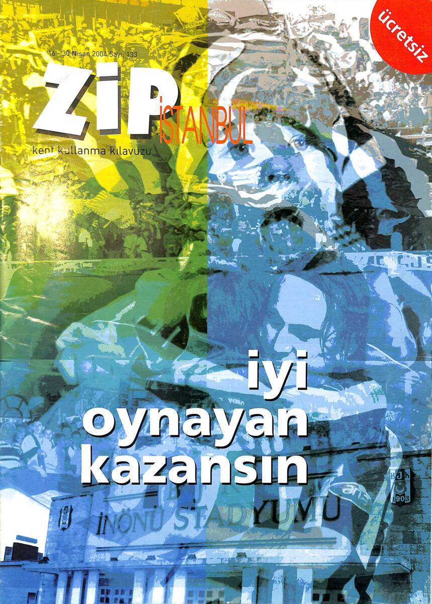 Zip İstanbul Dergisi 16-30 Nisan 2004 Sayı 133 - 23. Uluslararası İstanbul Film Festivali'nde Gecenin Olayı Hülya Avşar'ın Kırdığı Pot Oldu NDR89914 - 1