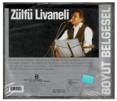 Zülfü Livaneli Bir Yudum İnsan Belgesel VCD Belgesel CD138 - 4